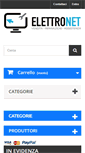 Mobile Screenshot of elettronetshop.it